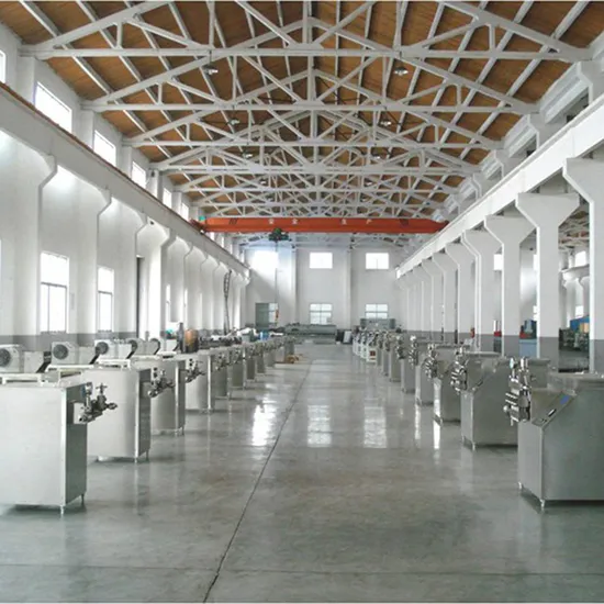 Omogeneizzatore ad alta pressione per latte 3000 l/h (GJB3000